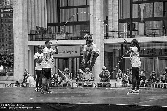 Double Dutch at Lincoln Center Plaza, NYC - 1