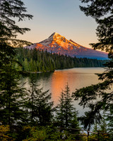 Mount Hood at Sunset, Oregon