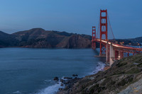 Golden Gate Bridge Blue Hour