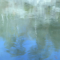Winter Ice -1     20 x 20"