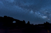 Milky Way at Arches National Park, Utah