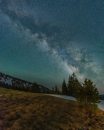 Milky Way at Crater Lake