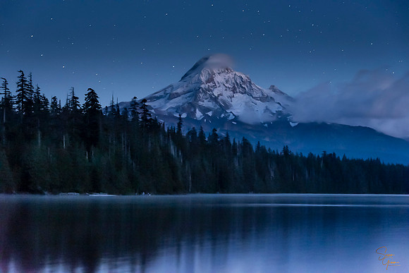 Mt. Hood under the Stars