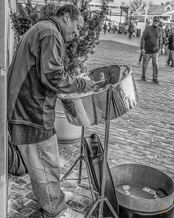 H. Griffith on Steel Drum