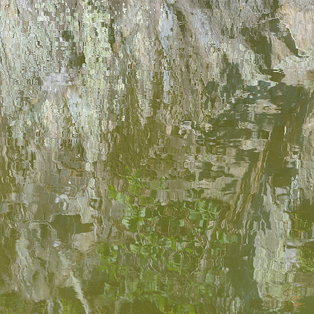 Cliffs - 1   20 x 20"