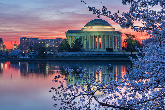 Jefferson Memorial at Dawn - 1
