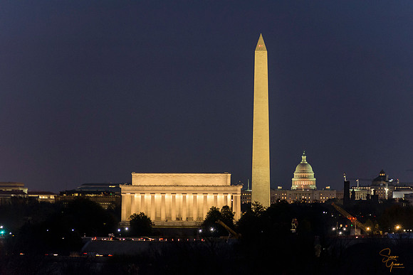 Monuments at Night
