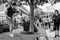 Cal Morris at Dupont Circle